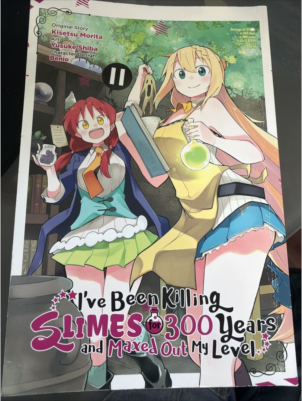 I've Been Killing Slimes for 300 Years and Maxed Out My Level, Vol. 11 (manga)